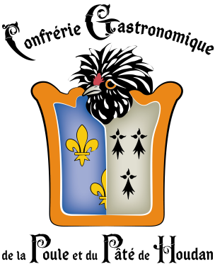Confrérie Gastronomique de la Poule et du Pâté de Houdan logo