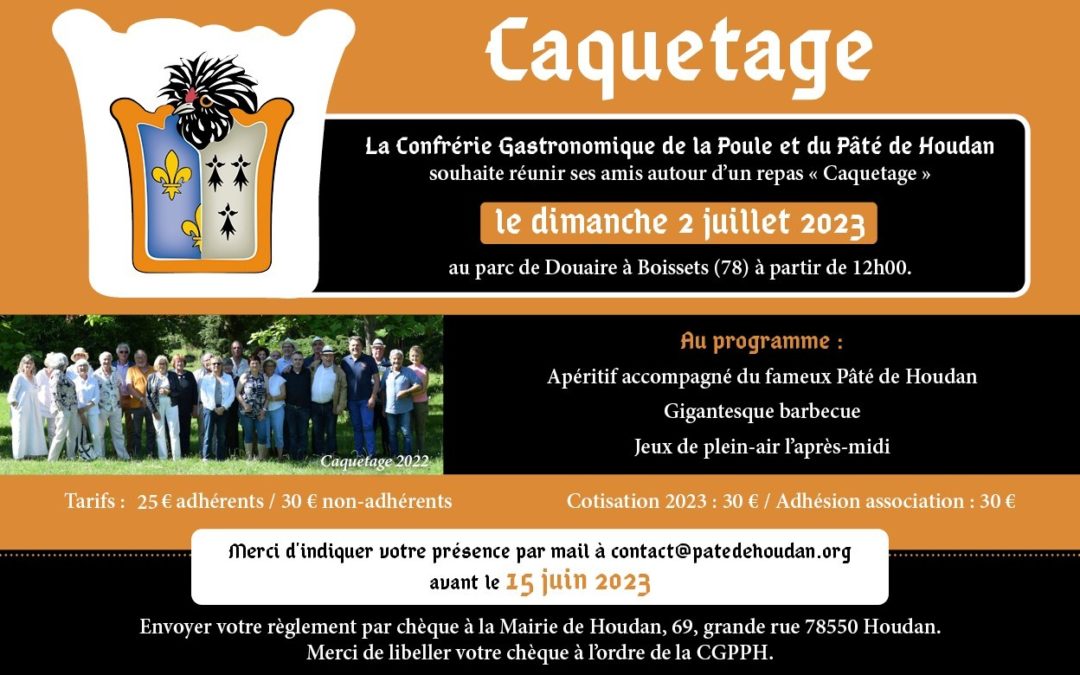 Caquetage le 2 juillet 2023 à Boissets (78)